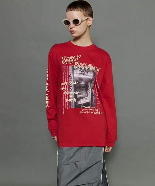 EARLYROMANCE Long Sleeve T-shirt/EARLYROMANCEロンTEE【MAISON