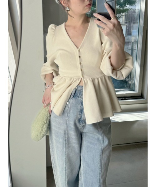 セール】デザインワイドデニム（デニムパンツ）｜SNIDEL