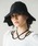 ORIENT MILLINERY�i�I���G���g �~���i���[�j�́uNAMI�y�Ёz�g�X�`���[���b�v�n�b�g�i�n�b�g�j�v�b�u���b�N
