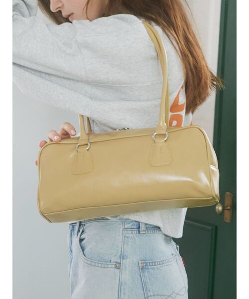 Ungrid（アングリッド）の「スクエアハンドバッグ（ハンドバッグ・レディース・ブラック/レッド/ベージュ・FREE）」の14枚目の写真