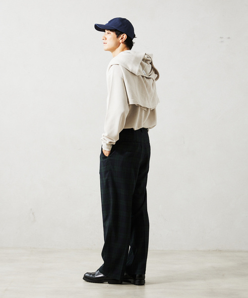 LACOSTE（ラコステ）の「LACOSTE / ラコステ 別注 オーバーサイズ ヘビーピケ L/S Tシャツ（Tシャツ/カットソー・メンズ・ブラック/グレー/グリーン/カーキ/バーガンディー・4/3/5）」の11枚目の写真