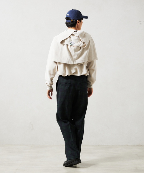 LACOSTE（ラコステ）の「LACOSTE / ラコステ 別注 オーバーサイズ ヘビーピケ L/S Tシャツ（Tシャツ/カットソー・メンズ・ブラック/グレー/グリーン/カーキ/バーガンディー・4/3/5）」の12枚目の写真