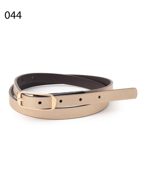 SHOO・LA・RUE（シューラルー）の「リバーシブルスムースベルト（ベルト・レディース・ブラウン系その他2/ブラウン系その他/ブラック・00）」の9枚目の写真