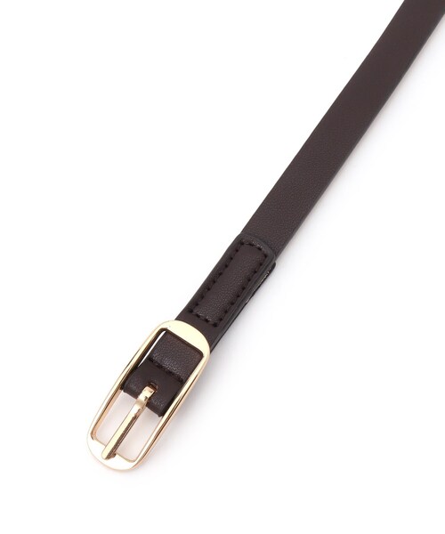 SHOO・LA・RUE（シューラルー）の「リバーシブルスムースベルト（ベルト・レディース・ブラウン系その他2/ブラウン系その他/ブラック・00）」の13枚目の写真