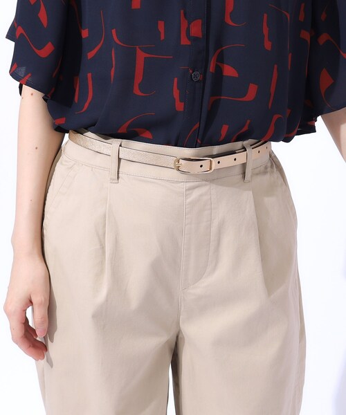 SHOO・LA・RUE（シューラルー）の「リバーシブルスムースベルト（ベルト・レディース・ブラウン系その他2/ブラウン系その他/ブラック・00）」の15枚目の写真