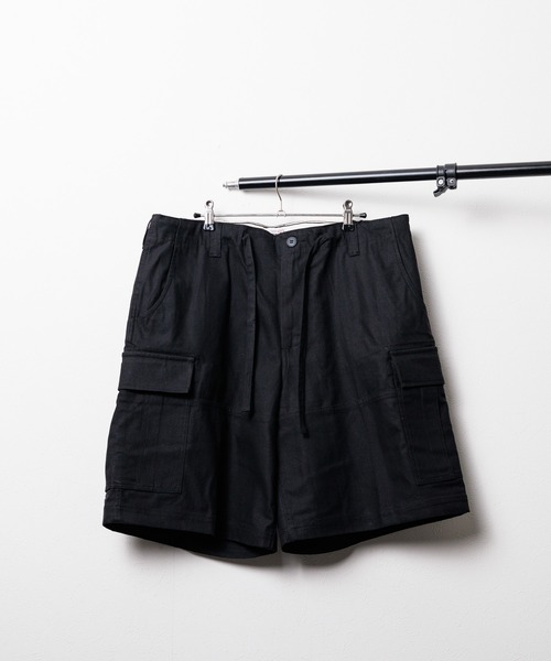 HOUSTON(ヒューストン)の「【W】【it】【HOUSTON / ヒューストン】BIG CARGO SHORTS / ビッグカーゴショーツ(カーゴパンツ・メンズ・ブラック/オリーブ・MEDIUM/LARGE/X-LARGE/SMALL)」の2枚目の写真
