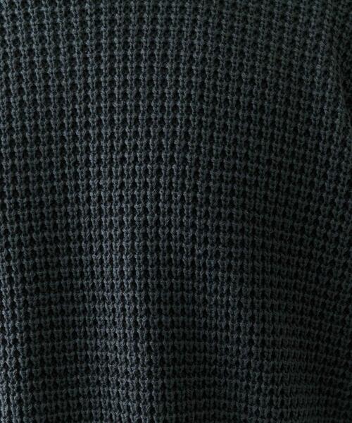 セール】ワッフル編み クルーネックニット（ニット/セーター）｜ITEMS