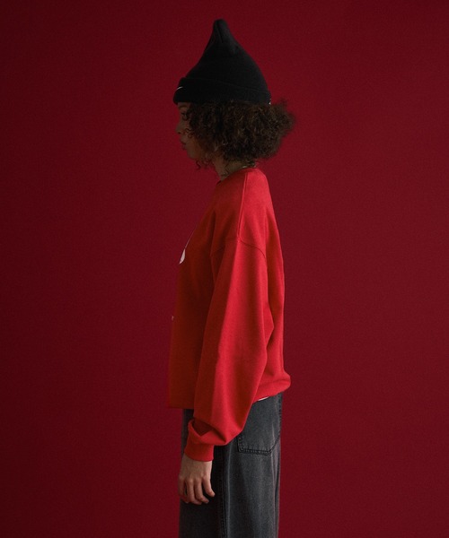 DRAW CODE HEART LOGO SWEAT/ドローコードハートロゴスウェット