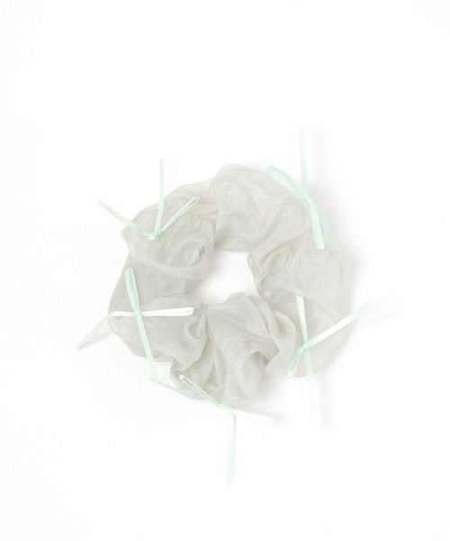 ハンドメイド シュシュ 5909（ストレッチシフォン） 克明 