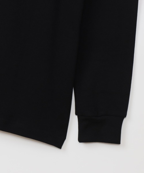 HANES(ヘインズ)の「【Hanes】Suede Knit スエードニット クルーネックロングスリーブ HM4-A204(Tシャツ/カットソー・メンズ・ホワイト/ブラック・M/L/XL)」の14枚目の写真