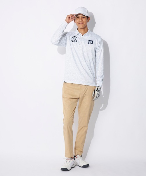FILA GOLF(フィラゴルフ )の「【FILA GOLF/フィラゴルフ】プリント裏起毛長袖シャツ ゴルフ(シャツ/ブラウス・メンズ・ネイビー/ブラック/ピンク/ホワイト・MEDIUM/LARGE/X-LARGE/XX-LARGE)」の11枚目の写真