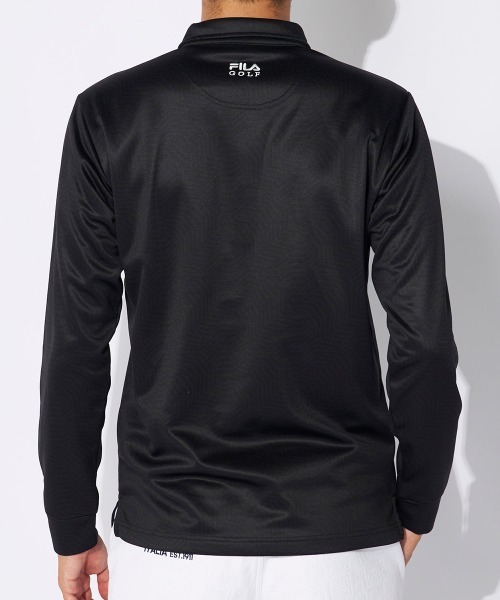 FILA GOLF(フィラゴルフ )の「【FILA GOLF/フィラゴルフ】プリント裏起毛長袖シャツ ゴルフ(シャツ/ブラウス・メンズ・ネイビー/ブラック/ピンク/ホワイト・MEDIUM/LARGE/X-LARGE/XX-LARGE)」の17枚目の写真
