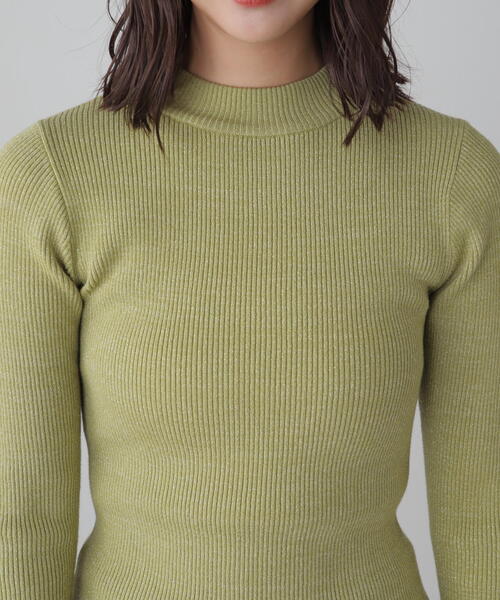 セール】◇ラメボトルネックリブニット（ニット/セーター）｜FREE'S