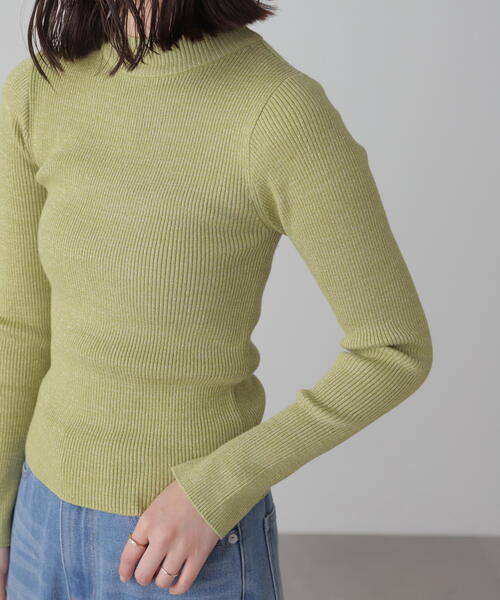 セール】◇ラメボトルネックリブニット（ニット/セーター）｜FREE'S