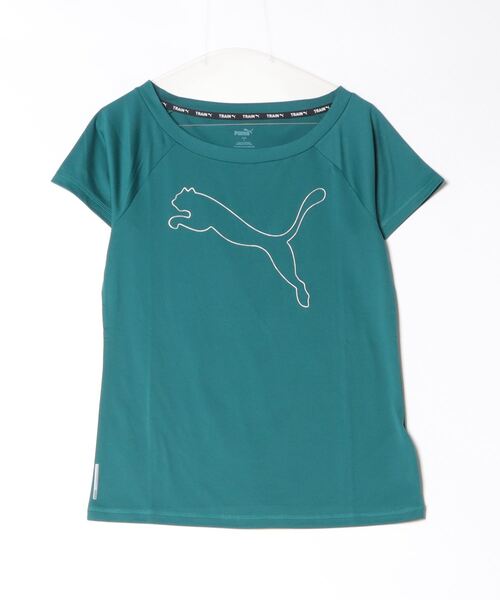 PUMA(プーマ)の「プーマ PUMA TRAIN FAVORITE CAT Tシャツ_(Tシャツ/カットソー・レディース・ブラック/グリーン・S/M/L)」の2枚目の写真