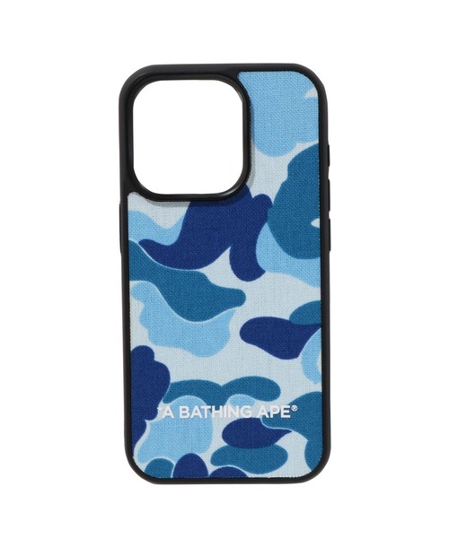 A BATHING APE(アベイシングエイプ)の「ABC CAMO CLOTH FABRIC IPHONE 15 PRO CASE(スマホケース/カバー・メンズ・ピンク/グリーン/ブルー・FREE)」の5枚目の写真