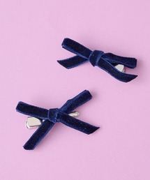 KIDS HAIR PIN ベロアリボン