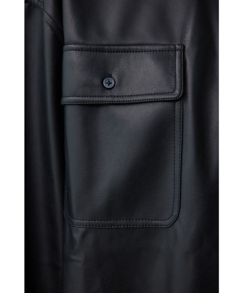 AZUL by moussy(アズールバイマウジー)の「ルーズポケットシャツ(シャツ/ブラウス・レディース・ブラック/ブラック系その他2/ブルー・FREE)」の20枚目の写真