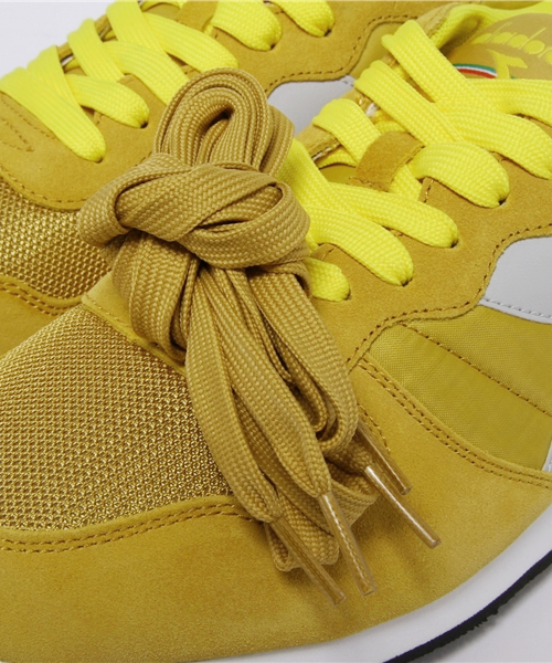 DIADORA（ディアドラ）の「ユニセックス ディアドラ カマロ イエロー DIADORA CAMARO 159886（スニーカー・メンズ・イエロー・22.5cm/23.5cm/23cm/27cm/26.5cm/27.5cm/28cm/24.5cm/24cm）」の10枚目の写真