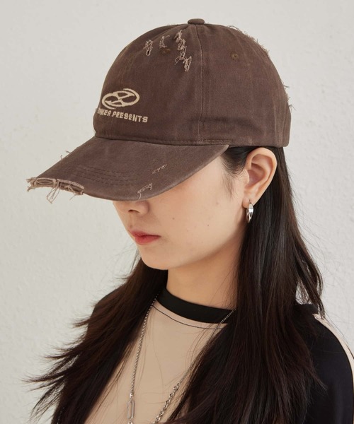 セール】ロゴ刺繍ベースボールキャップ 帽子（キャップ）｜LA