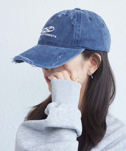 セール】ロゴ刺繍ベースボールキャップ 帽子（キャップ）｜LA