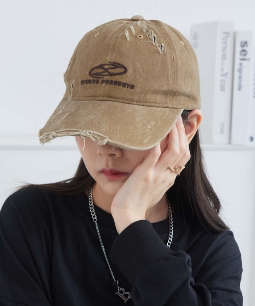 売れ筋介護用品も！ セール】ロゴ刺繍ベースボールキャップ 帽子（キャップ）｜LA 帽子