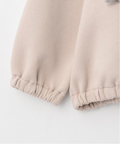 petit main(プティマイン)の「【リンク】リボンカットセットアップ(キッズ)(セットアップ・キッズ・ネイビー/ライトベージュ・80cm/90cm/100cm/110cm/120cm/130cm)」の7枚目の写真