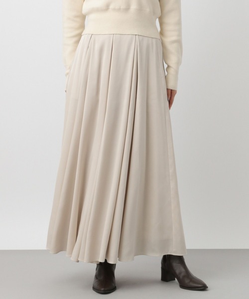 A part by（アパートバイ）の「ラメフレアスカート（スカート・レディース・ベージュ/ライトグレー/ブラック・SMALL/MEDIUM）」の19枚目の写真