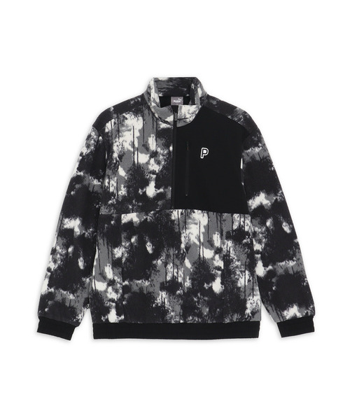 PUMA(プーマ)の「PUMA プーマ メンズ ゴルフ PC スプラッシュ プリント プルオーバー フリース ジャケット(スウェット・メンズ・ネイビー/ブラック/ブラウン・X-LARGE/XX-LARGE/SMALL/LARGE/MEDIUM)」の19枚目の写真