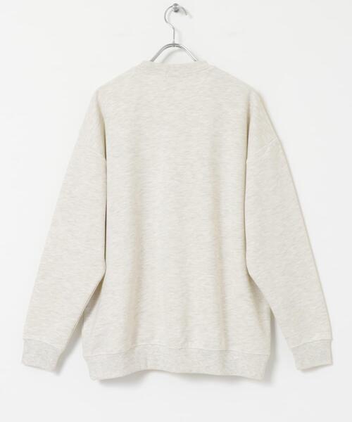 ITEMS URBANRESEARCH（アイテムズ アーバンリサーチ）の「クルーネックスエット fishing（スウェット・メンズ・ブラック/グレー/オートミール・MEDIUM/LARGE）」の13枚目の写真