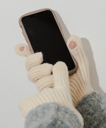 SMELLY(スメリー)のホールタッチニットグローブ(手袋)