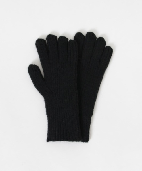 SMELLY（スメリー）の「ホールタッチニットグローブ（手袋・レディース・ベージュ/アイボリー/ブラック・-）」の19枚目の写真