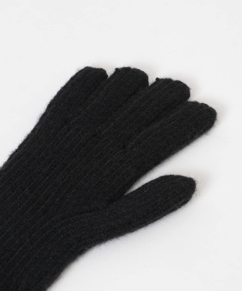 SMELLY（スメリー）の「ホールタッチニットグローブ（手袋・レディース・ベージュ/アイボリー/ブラック・-）」の20枚目の写真