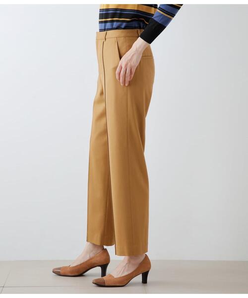 NEWYORKER(ニューヨーカー)の「ストレッチフラノ ストレートパンツ(その他パンツ・レディース・キャメル/ダークグレー・11号/9号)」の21枚目の写真