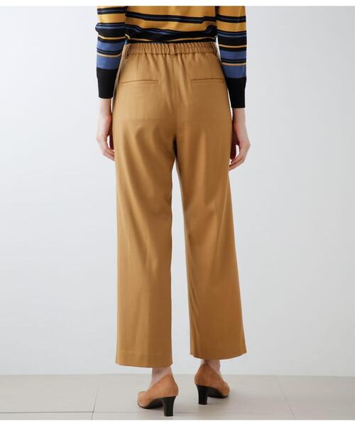 NEWYORKER(ニューヨーカー)の「ストレッチフラノ ストレートパンツ(その他パンツ・レディース・キャメル/ダークグレー・11号/9号)」の22枚目の写真