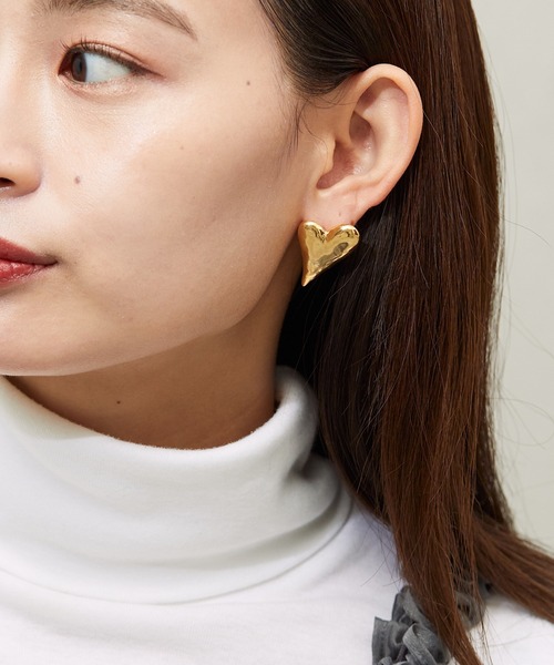 【ENGBROX】shimmering heart earring〜ピアス#IVE イソさん着用 楽天市場】【正規品】 engbrox ピアス ハート SHIMMERING HEART