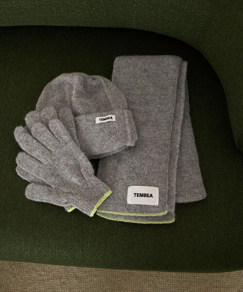 TEMBEA（テンベア）の「TEMBEA/テンベア KNIT CAP（ニットキャップ/ビーニー・メンズ・チャコールグレー/グレー/ブラウン系その他/ライトグレー・ONE SIZE）」の7枚目の写真