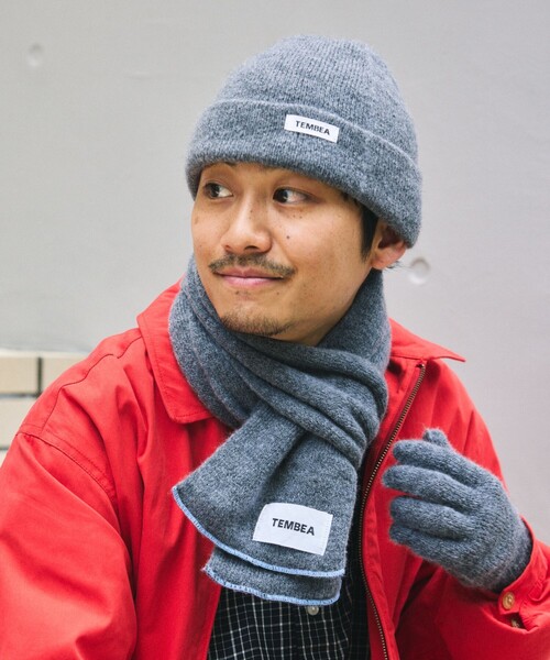 TEMBEA（テンベア）の「TEMBEA/テンベア KNIT CAP（ニットキャップ/ビーニー・メンズ・チャコールグレー/グレー/ブラウン系その他/ライトグレー・ONE SIZE）」の18枚目の写真
