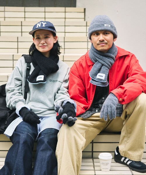 TEMBEA（テンベア）の「TEMBEA/テンベア KNIT CAP（ニットキャップ/ビーニー・メンズ・チャコールグレー/グレー/ブラウン系その他/ライトグレー・ONE SIZE）」の12枚目の写真