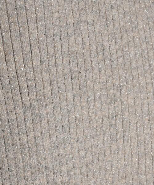 GALLEST（ギャレスト）の「ワイドリブニットスカート（スカート・レディース・チャコールグレー/ベージュ・36/38）」の11枚目の写真