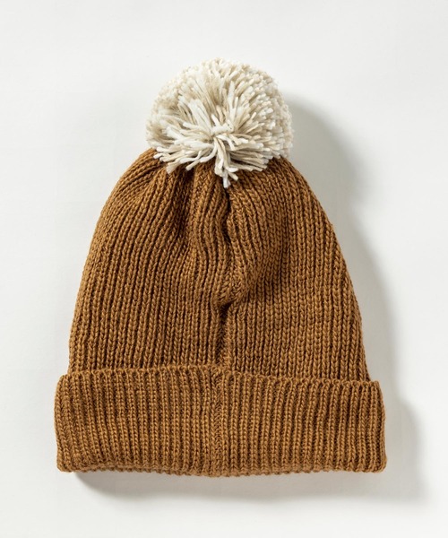phenix(フェニックス)の「phenix(フェニックス)Mix Pompon Knit Watch ミックスポンポンニットハット/ニットキャップ レディース/ニット帽/スキー/ビーニー(ニットキャップ/ビーニー・レディース・ブラック/ターコイズブルー/ベージュ/ホワイト/ブラウン・ONE SIZE)」の11枚目の写真