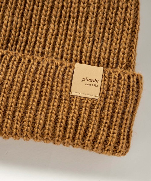 phenix(フェニックス)の「phenix(フェニックス)Mix Pompon Knit Watch ミックスポンポンニットハット/ニットキャップ レディース/ニット帽/スキー/ビーニー(ニットキャップ/ビーニー・レディース・ブラック/ターコイズブルー/ベージュ/ホワイト/ブラウン・ONE SIZE)」の12枚目の写真