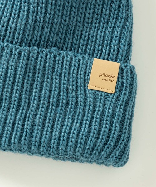 phenix(フェニックス)の「phenix(フェニックス)Mix Pompon Knit Watch ミックスポンポンニットハット/ニットキャップ レディース/ニット帽/スキー/ビーニー(ニットキャップ/ビーニー・レディース・ブラック/ターコイズブルー/ベージュ/ホワイト/ブラウン・ONE SIZE)」の15枚目の写真