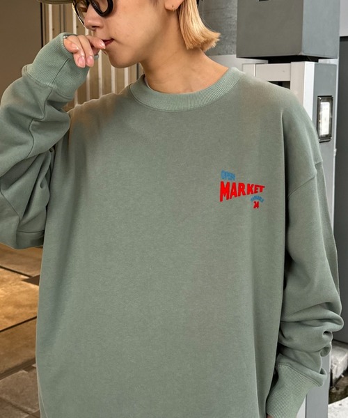 CIAOPANIC TYPY（チャオパニックティピー）の「フロッキーロゴリントスウェット（Tシャツ/カットソー・レディース・グレー/ブラック/グリーン/イエロー・MEDIUM/LARGE）」の22枚目の写真