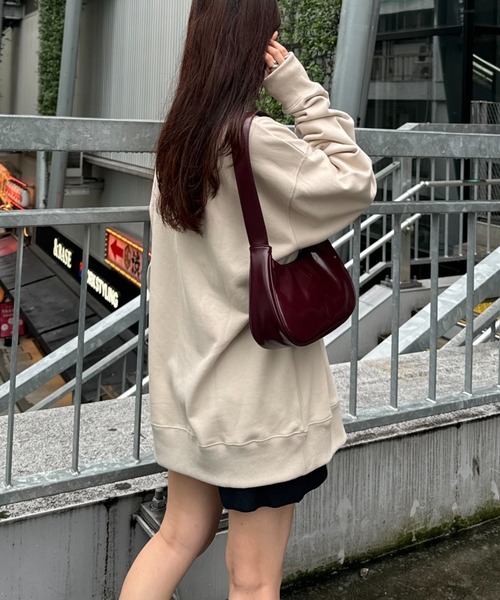 CIAOPANIC TYPY（チャオパニックティピー）の「フロッキーロゴリントスウェット（Tシャツ/カットソー・レディース・グレー/ブラック/グリーン/イエロー・MEDIUM/LARGE）」の15枚目の写真