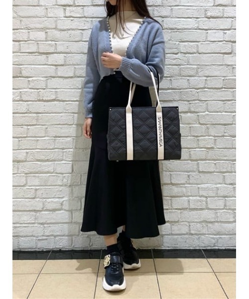 大人気!! SAMANTHAVEGA ロゴテープキルティング A4 トートバッグ SAMANTHAVEGA｜ロゴテープキルティングA4トートバッグ | Rakuten