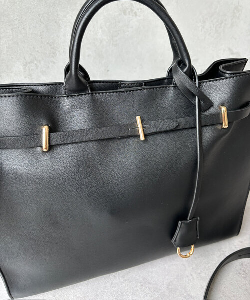 DouDou(ドゥドゥ)の「【WEB限定】棒ヒネリベルトA4トート(ショルダーバッグ・レディース・ブラック/シルバー・FREE)」の19枚目の写真