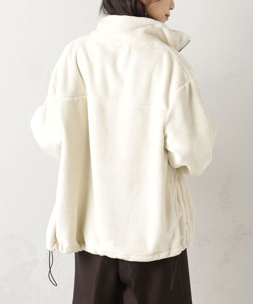 FOUND GOOD（ファウンドグッド）の「ブランケットブルゾン（Tシャツ/カットソー・レディース・ベージュ/ブラウン系8/グレー系8/アイボリー・L/M/S）」の19枚目の写真