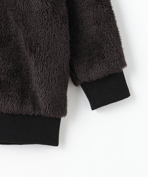 X-girl Stages（エックスガールステージス）の「カラフルロゴフラッフィートレーナー（スウェット・キッズ・ブラック/アイボリー/マルチ・130cm/140cm/80ｃｍ/90cm/110cm/100cm/120cm）」の10枚目の写真