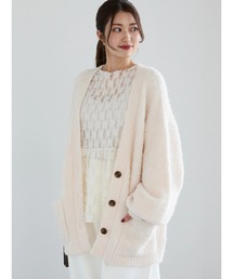 ブークレーニットカーディガン